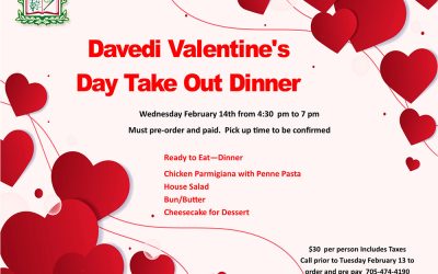 Valentine’s Take Out Dinner